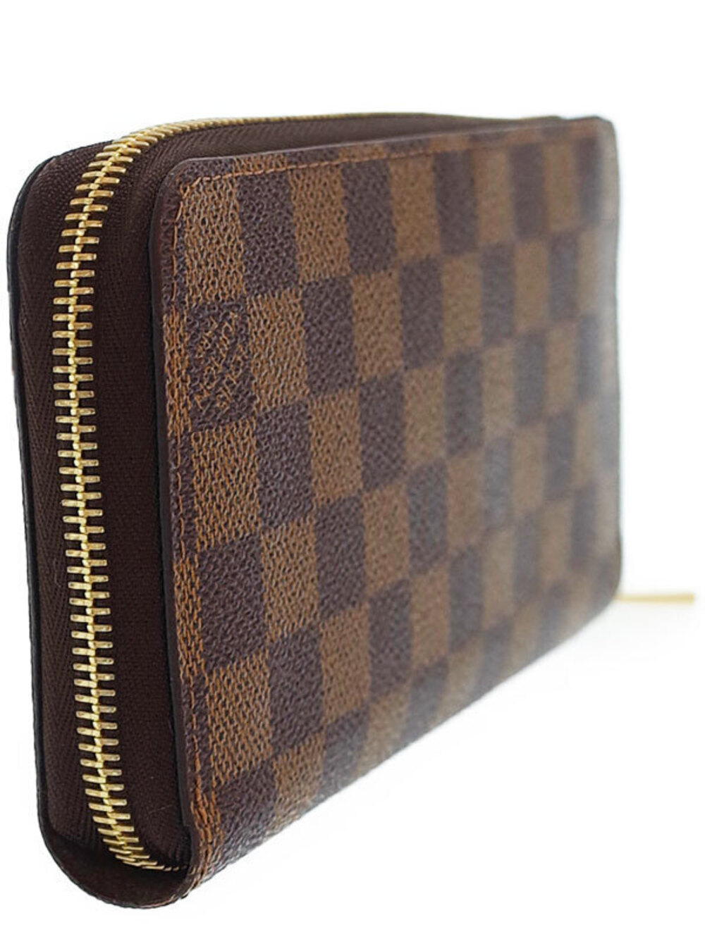 Louis Vuitton Zippy Damier Round Zipper Long Wallet